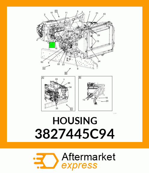 HOUSING 3827445C94