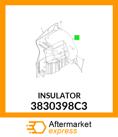 INSULATOR 3830398C3