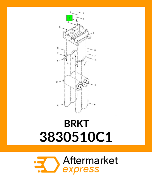 BRKT 3830510C1
