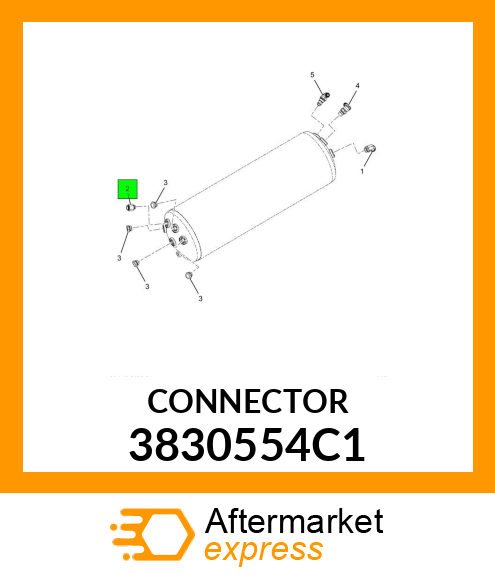 CONNECTOR 3830554C1