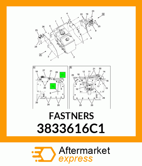 FASTNERS 3833616C1