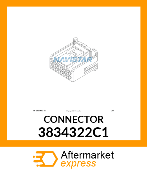CONNECTOR 3834322C1