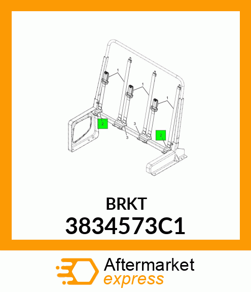 BRKT 3834573C1