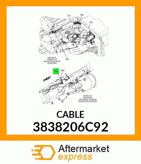 CABLE 3838206C92