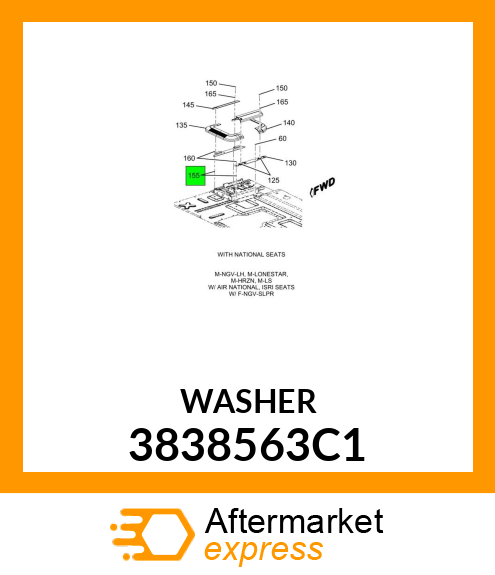 WASHER 3838563C1