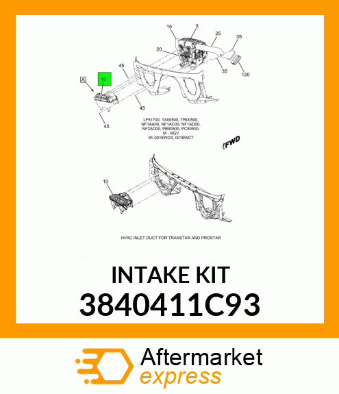 INTAKE_KIT 3840411C93