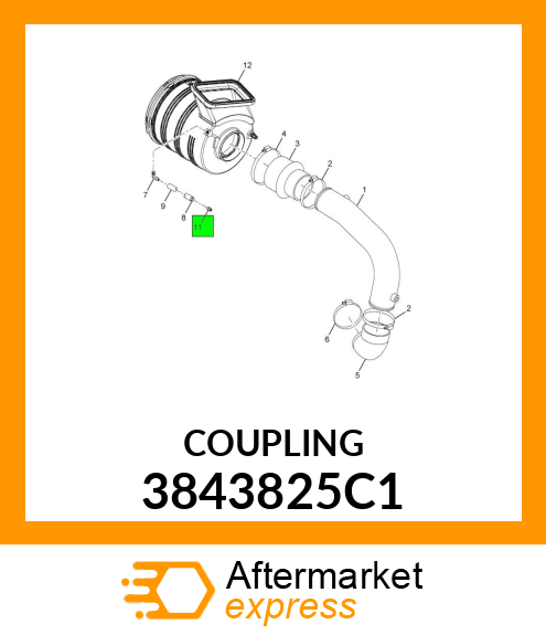 COUPLING 3843825C1