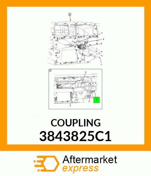 COUPLING 3843825C1