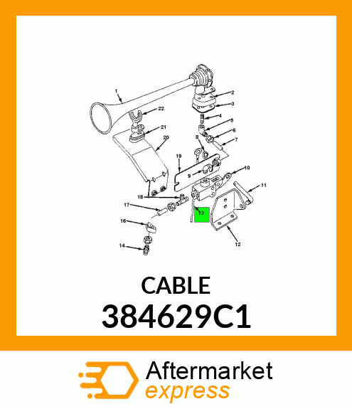 CABLE 384629C1