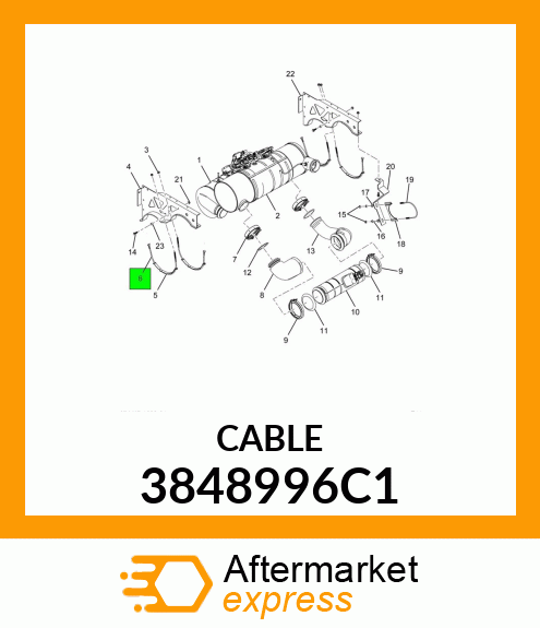 CABLE 3848996C1