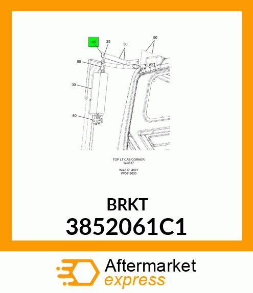 BRKT 3852061C1