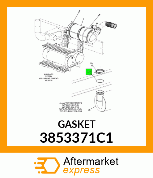 GASKET 3853371C1