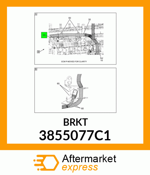 BRKT 3855077C1