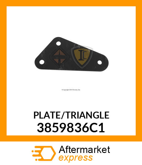 PLATE/TRIANGLE 3859836C1