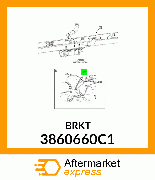 BRKT 3860660C1