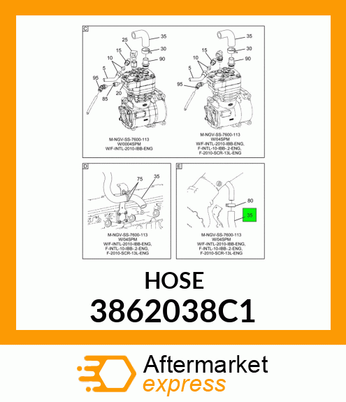 HOSE 3862038C1