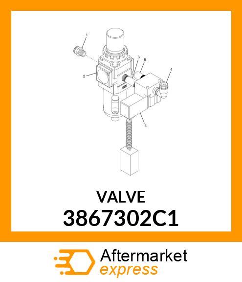 VALVEDUMPAS 3867302C1