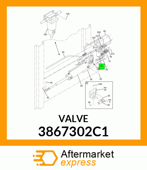 VALVEDUMPAS 3867302C1