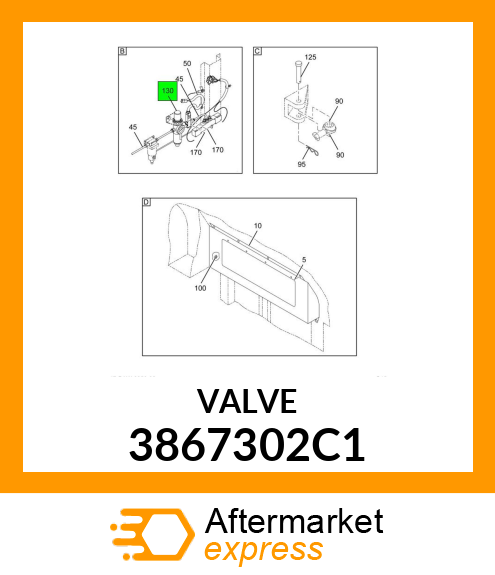 VALVEDUMPAS 3867302C1