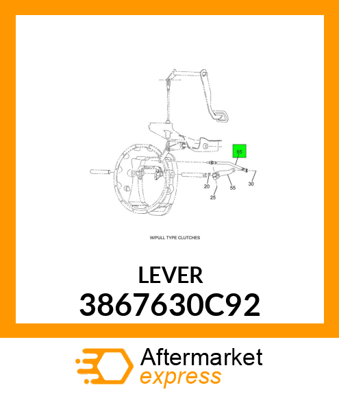 LEVER 3867630C92