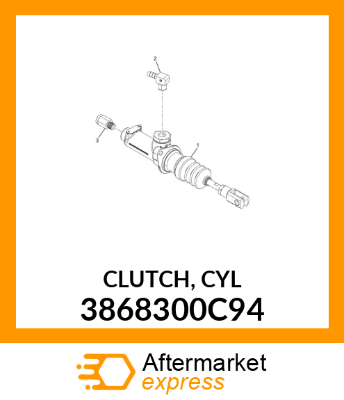 CLUTCH, CYL 3868300C94