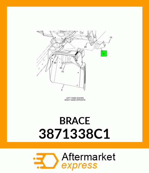 BRACE 3871338C1