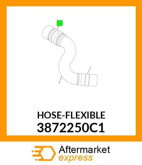 HOSE-FLEXIBLE 3872250C1