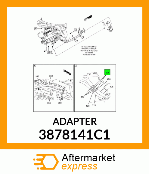 ADAPTER 3878141C1