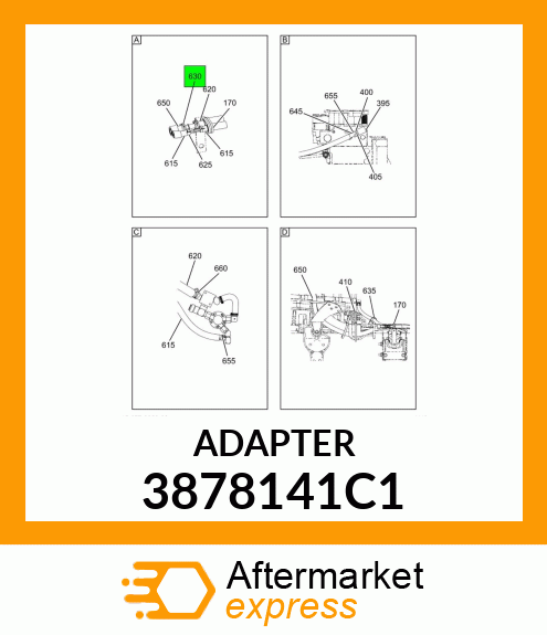 ADAPTER 3878141C1