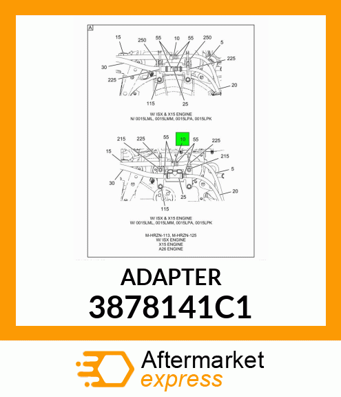 ADAPTER 3878141C1