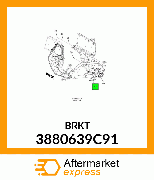 BRKT 3880639C91