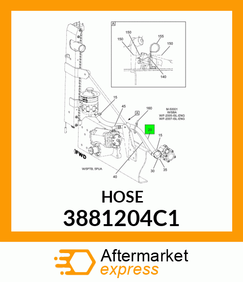 HOSE 3881204C1