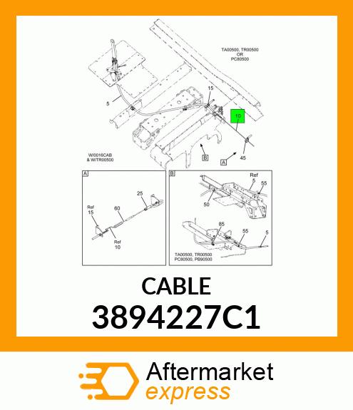 CABLE 3894227C1