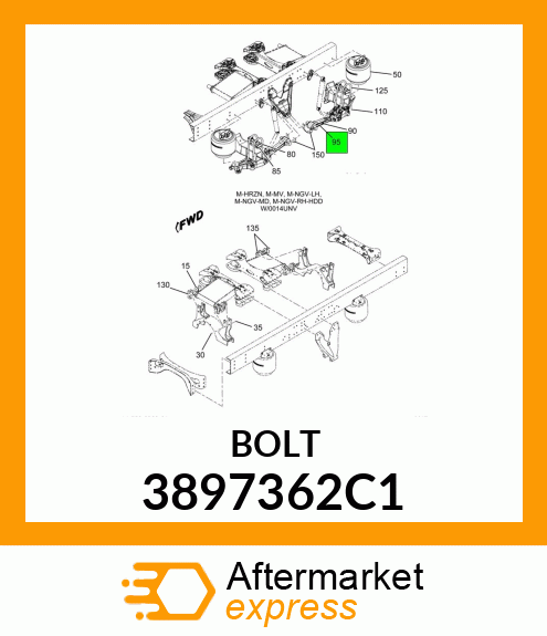 BOLT 3897362C1