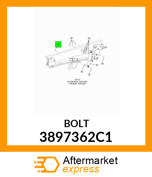 BOLT 3897362C1