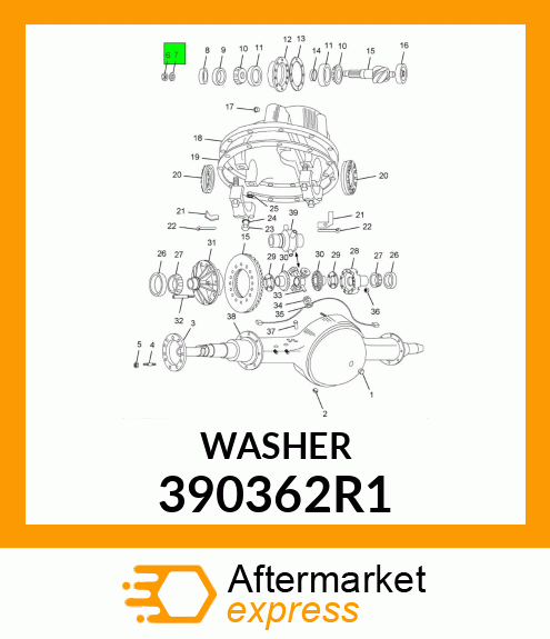 WASHER 390362R1