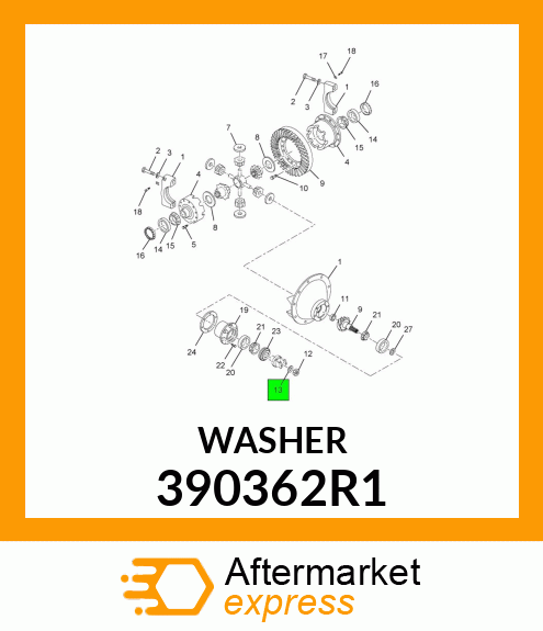 WASHER 390362R1