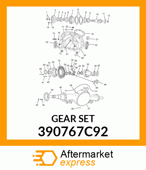 GEARSET 390767C92