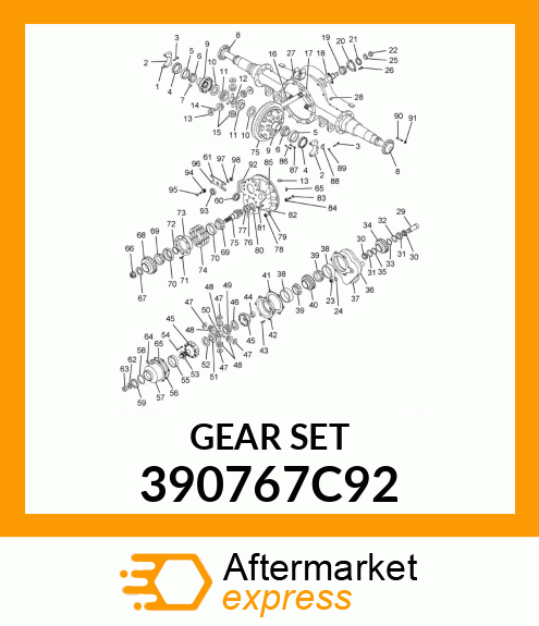 GEARSET 390767C92