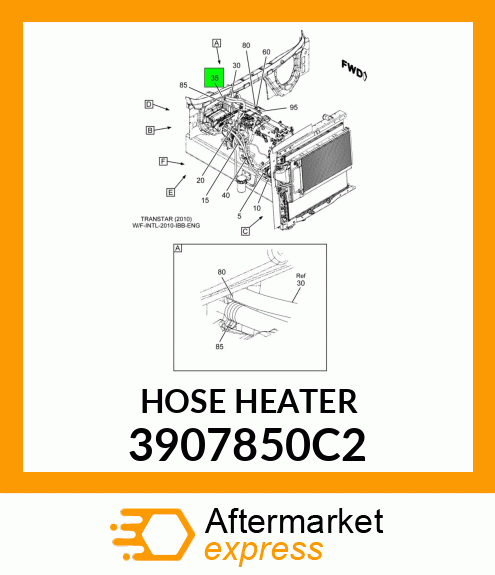 HOSE,_HEATER 3907850C2