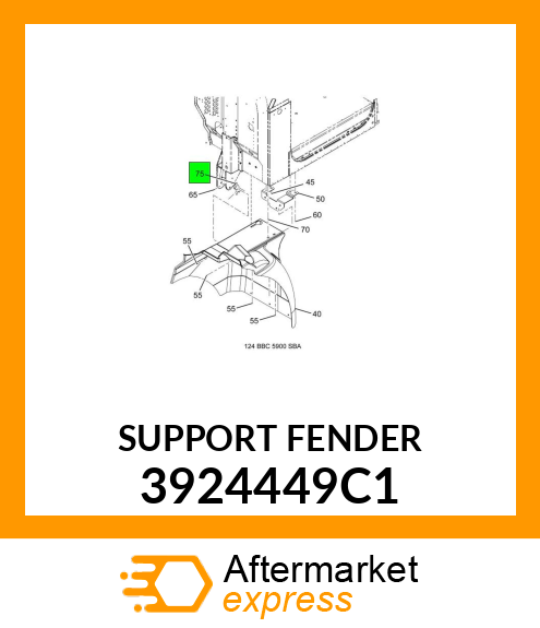 SUPPORT_FENDER_ 3924449C1