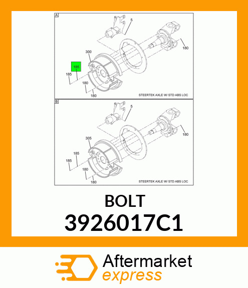 BOLT 3926017C1