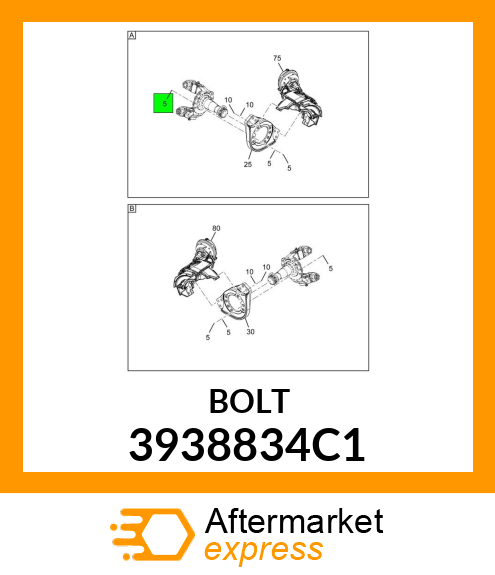 BOLT 3938834C1