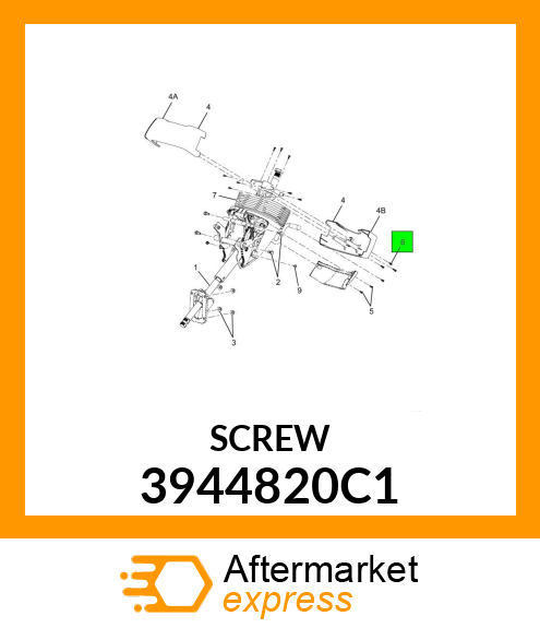 SCREW 3944820C1