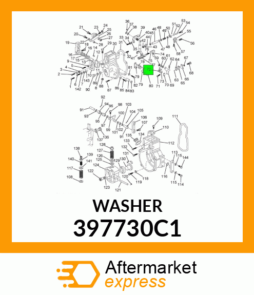 WASHER 397730C1