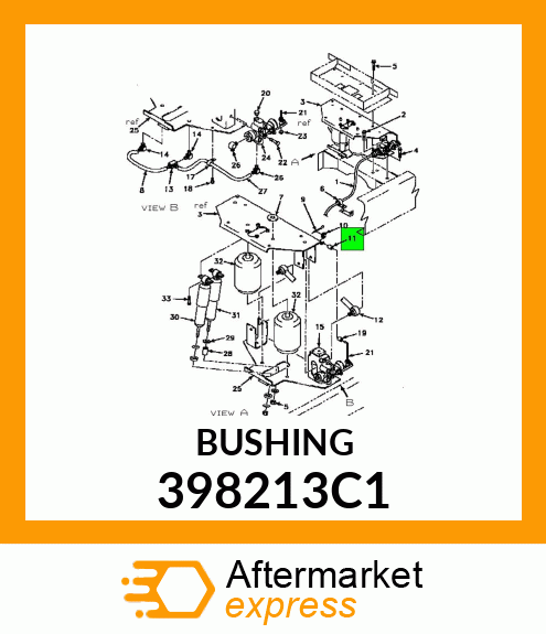 BUSHING 398213C1