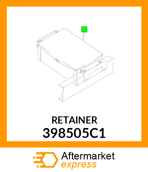 RETAINER 398505C1