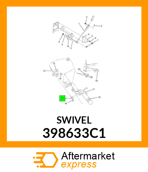 SWIVEL 398633C1