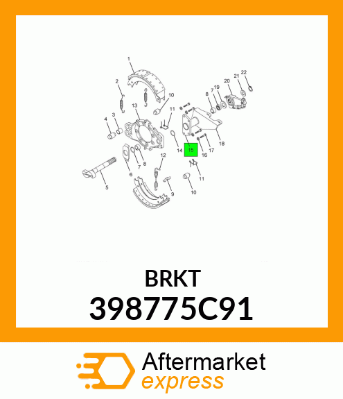 BRKT 398775C91