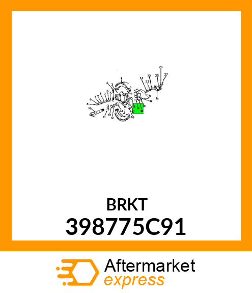 BRKT 398775C91